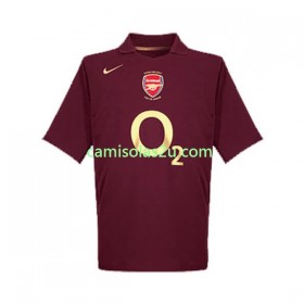 Camisolas de futebol Arsenal Retro Equipamento Principal 2005 Manga Curta
